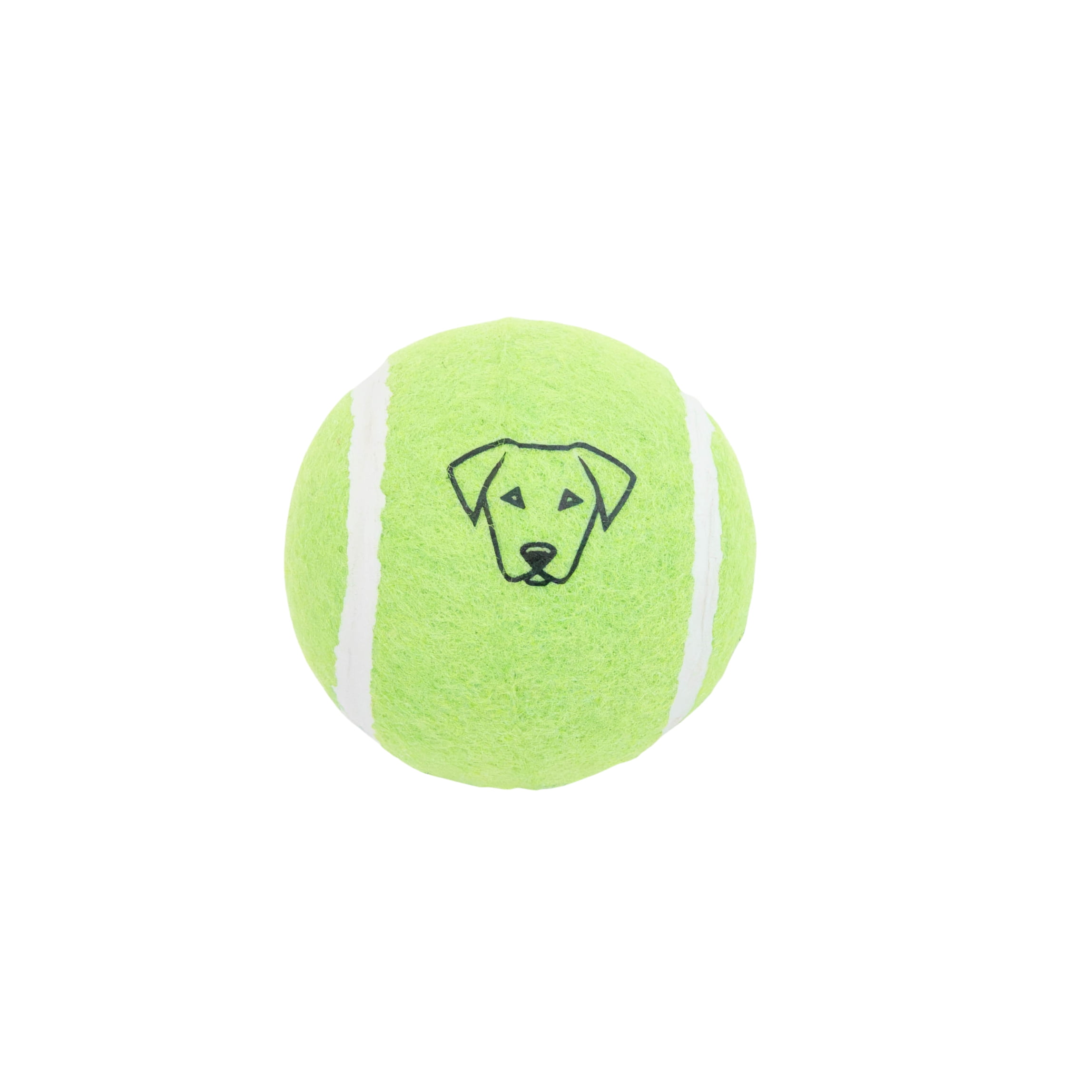 One Paw, balle de tennis classique pour chiens, vert, plusieurs couleurs disponibles