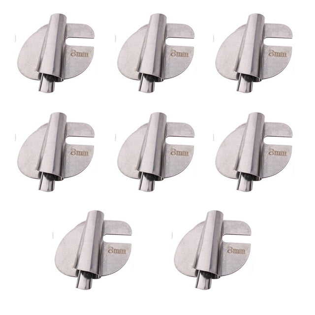 Birdeem Aiguilles pour Machine à Coudre, Pied Ourleur Roulé Universel 3-10Mm Grand