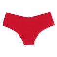 thumbnail image 4 of WZXFASHION Culottes pour Femmes Sans Coutures en V avec Soutien du Ventre pendant la Grossesse, Respirantes, Taille Basse, sous-Vêtements pour Femmes, Rouges, M, 4 of 5