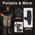 thumbnail image 3 of 8 Fans Breathable Hunting Waders,1000G Insulation Boots with Removable Insulated Liner for Duck Hunting, 3 of 5