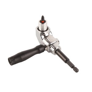 Degré Poignée Chuck, Adaptateur de fixation pour perceuse sans fil Adapteur de fixation à angle droit Porte tournevis Test de temps Durabilité