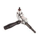Degré Poignée Chuck, Adaptateur de fixation pour perceuse sans fil Adapteur de fixation à angle droit Porte tournevis Test de temps Durabilité