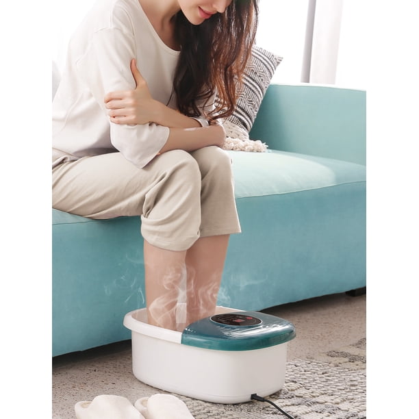 MaxKare Foot Spa Bath Massager with Heat, Bubbles, and Vibration