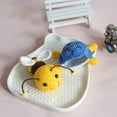 thumbnail image 4 of Chmadoxn Turtle Bee Crochet Kit For Beginners - DIY And Complete Crochet Kit For Beginners, Experts, Adults And Kids, Multicolor Beginner Set Includes Yarn, Hook, Hand woven DIY material bag, 4 of 5