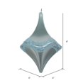 thumbnail image 2 of Vickerman MT194032D 8 in. Baby Blue Candy Glitter Drop Ornament, 2 of 3