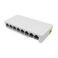 thumbnail image 1 of Commutateur Ethernet 5/8 Ports, Commutateur Réseau Gigabit 10/100/1000Mbps, Auto-Détection Rapide, RJ45, Commutateur Ethernet de Bureau, Auto MDI/MDIX, Sécurité, 1 of 7
