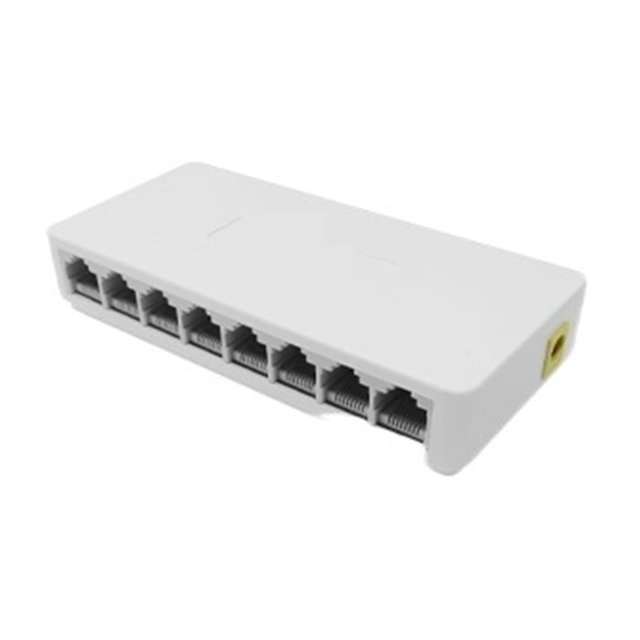 Commutateur Ethernet 5/8 Ports, Commutateur Réseau Gigabit 10/100/1000Mbps, Auto-Détection Rapide, RJ45, Commutateur Ethernet de Bureau, Auto MDI/MDIX, Sécurité