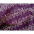thumbnail image 4 of oneOone Silk Tabby Fabric Floral & Chevron Block Print Fabric BTY 42 Inch Wide, 4 of 4