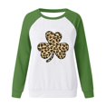 thumbnail image 4 of QIPOPIQ Chandails à Manches Longues pour Femmes T-Shirts de la Saint-Patrick T-Shirts de la Saint-Patrick pour Dames Shamrock T-Shirt Vert Chandail T-Shirts de la Saint-Patrick Col Rond T-Shirts de Fête T-Shirts Graphiques Aubaines, 4 of 4