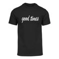 thumbnail image 1 of Gravity Threads T-Shirt à Manches Courtes pour Hommes Good Times - Noir - 2X-très Grand, 1 of 1