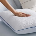 thumbnail image 5 of Sleep Innovations Forever Cool Gel Memory Foam Pillow, Standard, White, 5 of 5