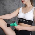 thumbnail image 4 of Mini Appareil de Massage à Main Électrique Rechargeable Relaxation du Corps Musculaire pour Poche Réglable 4 Têtes Masseur Tissu Profond Maison Vert, 4 of 9