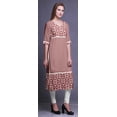 thumbnail image 3 of Bimba Tuniques Droites pour Femmes Kurta Imprimée Tenue d'Été Kurti pour Dames, 3 of 5