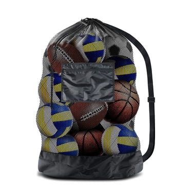 Extra Large Sports Ball Bag, Perfect For Balls Storage, Adjustable Carrying Strap, Heavy Duty Soccer Ball Net, Multi-Purpose Storage Solution For All Your Outdoor Activities