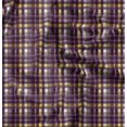 thumbnail image 1 of Soimoi Moss Georgette Fabric Plaid Check Printed Craft Fabric by the Yard 42 Inch Wide, 1 of 5