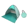 thumbnail image 2 of Beach Tent, up Tent, SUN Protection, Windproof ,up Sun Shelter Quick Green Stripes L, 2 of 8
