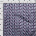 thumbnail image 3 of oneOone Cotton Cambric Purple Fabric Floral Sewing Craft Projects Fabric Prints By Yard 42 Inch Wide, 3 of 4