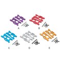 thumbnail image 2 of mmirethe 2 Sets Enhanced Rear Lower Suspension Arm For Wltoys 1/14 144001 RC Upgrade Part Silver, 2 of 6