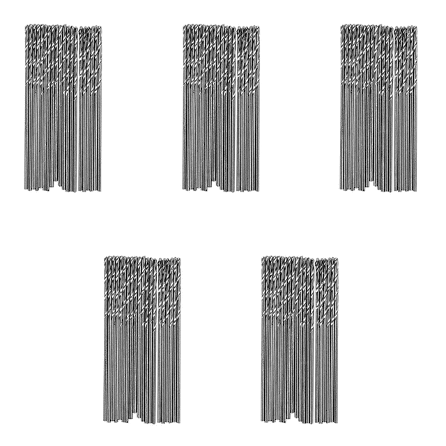 100 Pcs Diamètre 0,5mm Fraise Droite en Spirale Métallique