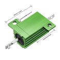 thumbnail image 3 of Unique Bargains Boîtier en Aluminium 25W 8 Ohms Montage sur Châssis Résistances de Puissance Enroulées Vert 5 Pcs, 3 of 4