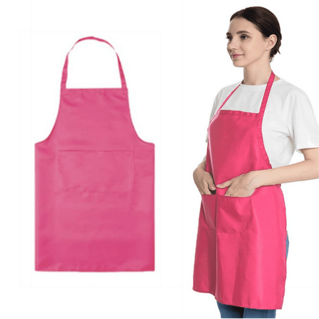 CHUANK Apron Work Apron Kitchen Food Waist Hanging Neck