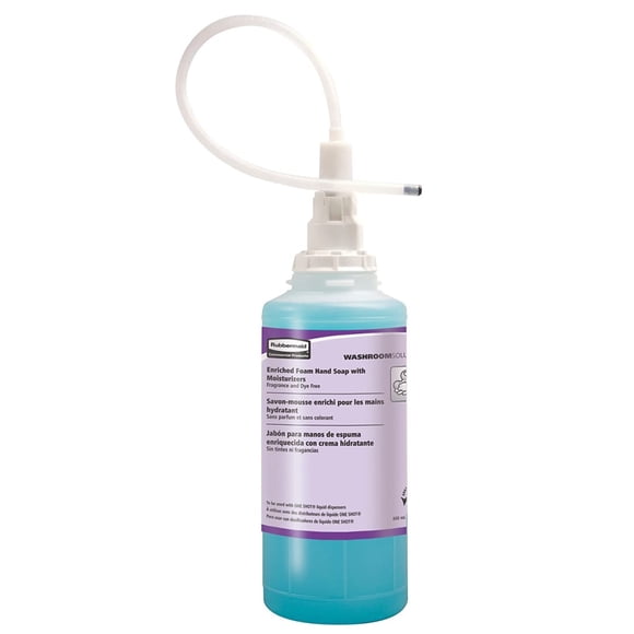 Rubbermaid Commercial FG750517 Savon pour les Mains en Mousse Enrichi One Shot avec Hydratant, 800 ml