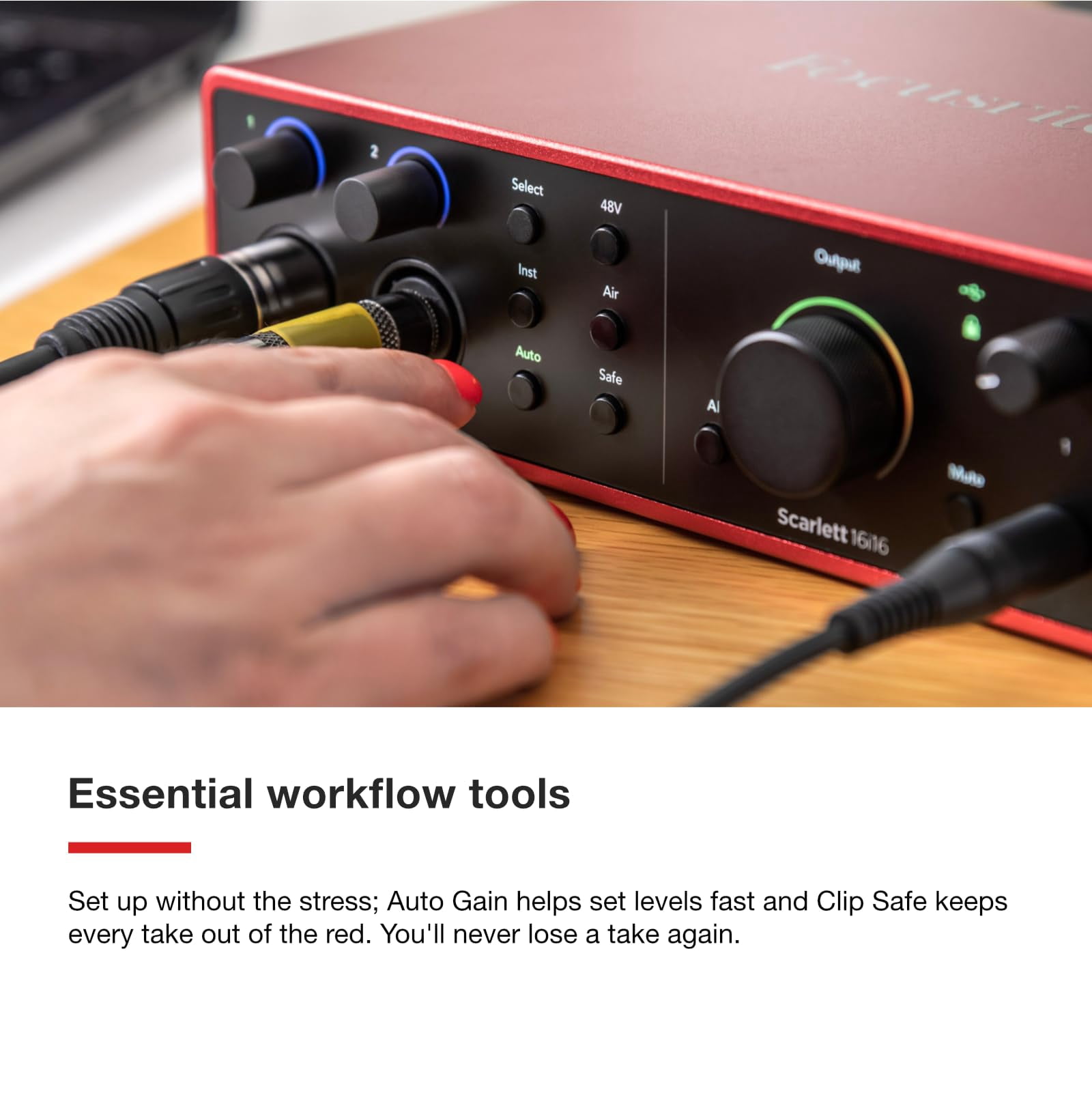 Focusrite Scarlett 16i16 4th Gen USB Audio Interface for