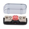 thumbnail image 1 of LYUMO Blade Fuse Fuse Adapter Stereo Audio Fuse Holder Single Way AGU Fuse Box Distribution Block For Car Boat RV Car Accessories, 1 of 8