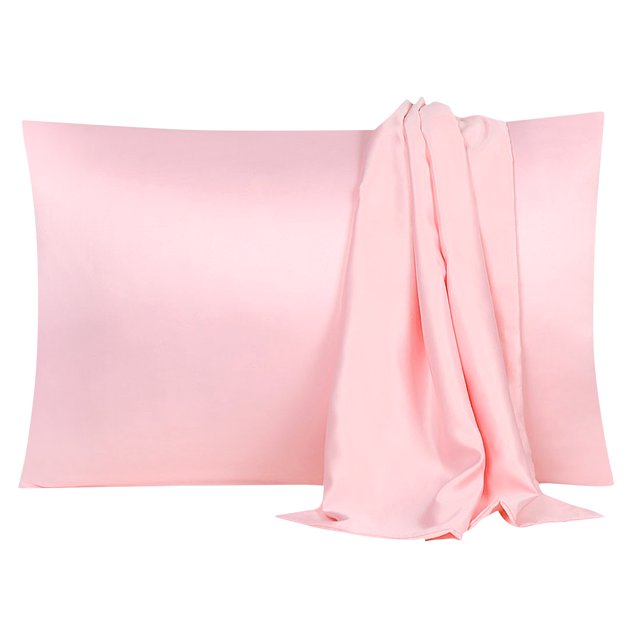 Unique Bargains Luxury Satin Pillowcase Cool Silk Pillow Case Cover