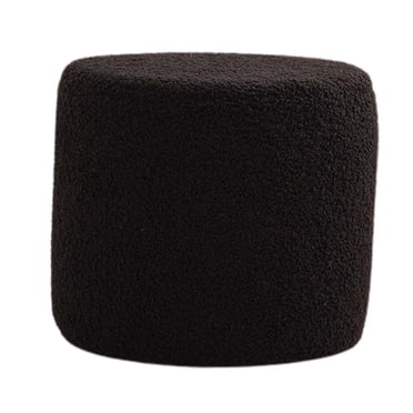 GROWTH Rest Stool Small Footstool Foot Stool Stable Shoe Changing Stool Footstools Ottomans Sofa Tea Stool for Entryway Office Nursery Bedroom Black