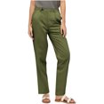 thumbnail image 2 of Wensltd Pantalon Cargo Droit Décontracté Uni pour Femmes avec Poches, 2 of 7