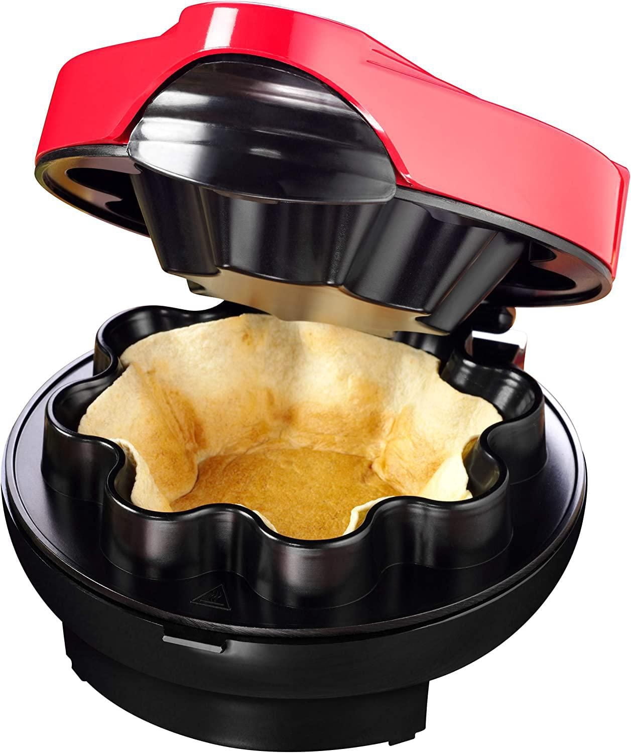 Taco Tuesday™ Baked Tortilla Bowl Maker, Red