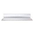 thumbnail image 2 of Square Notch Tiling Trowel 2/5x2/5in Notched Aluminum Alloy Stainless Steel Tile Adhesive Spreader with Baffle Design for Large Area Plastering Tile Installation, 2 of 7