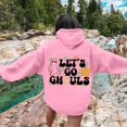 thumbnail image 4 of WEAIXIMIUNG Sweat à Capuche pour Femmes Mode Décontractée Lettres Imprimées devant et derrière Sweat à Capuche Décontracté Ample, 4 of 7