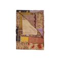 thumbnail image 1 of KANTHA SILK THROW BLANKET 50"X70", 1 of 2