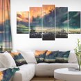 thumbnail image 3 of Design Art Sci Fi City Watercolor Canvas Print, 3 of 3