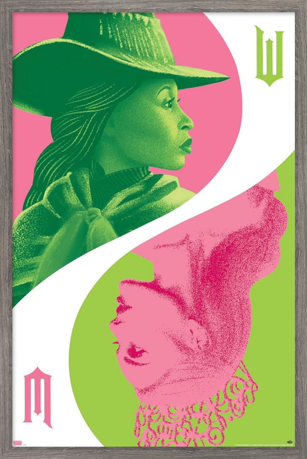 Wicked - Reflection Wall Poster with Push Pins