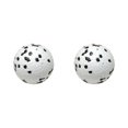 thumbnail image 3 of Langgg PC Durable Bite Resistant Toy Balls For Dogs ETPU For Long-Lasting Fun With Good Wear Resistance White Black 7cm 2Set, 3 of 6