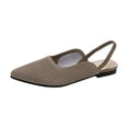thumbnail image 2 of Cameland Women Knitting Fabric Flats Slingbacks Comfort Walking Work Shoes, 2 of 3