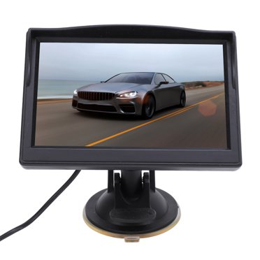 Caméra de Recul Sans Fil, Caméra de Recul pour Remorque ABS 5 Pouces LCD Vision Nocturne pour Pickup