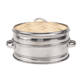 thumbnail image 1 of EeaseCA 1 Set of Multifunctional Steamer Stainless Steel Food Steamer Kitchen Gadget, 1 of 8