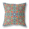 thumbnail image 1 of HomeRoots 411862 Coussin d'Intérieur et d'Extérieur 26 Po. Trèfle , Orange & Vert, 1 of 1