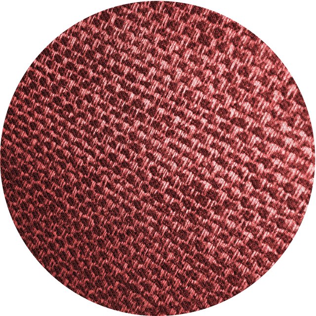 Ahgly Tapis Rond Lavable en Machine Intérieur Transitionnel Rouge Foncé, 8 Pieds Rond