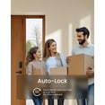 thumbnail image 4 of DESLOC B200 Fingerprint Smart Door Lock, Keyless Entry Door Lock, App Control, Works with Alexa, Front Door Smart Deadbolt Lock, Auto Lock, Touchscreen Keypad, Emergency Power, 4 of 9