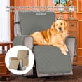 thumbnail image 2 of Chair Cover Polyester Recliner Protector Adjustable Washable Sofa Cover; Washable Sofa Furniture Cover, Sand Color, L, 2 of 9