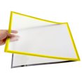 thumbnail image 4 of Unique Bargains 12"x17" Magnetic Display Frame A3 Adhesive Magnetic Sign Holder Yellow 5 Pack, 4 of 6