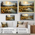 thumbnail image 4 of Designart Large Buttercups framed wall Art, Yellow Buttercups Golden Glow Collage , Buttercups framed wall art decor, Yellow Traditional White Framed Wall Art, White Color Frame, 4 of 5