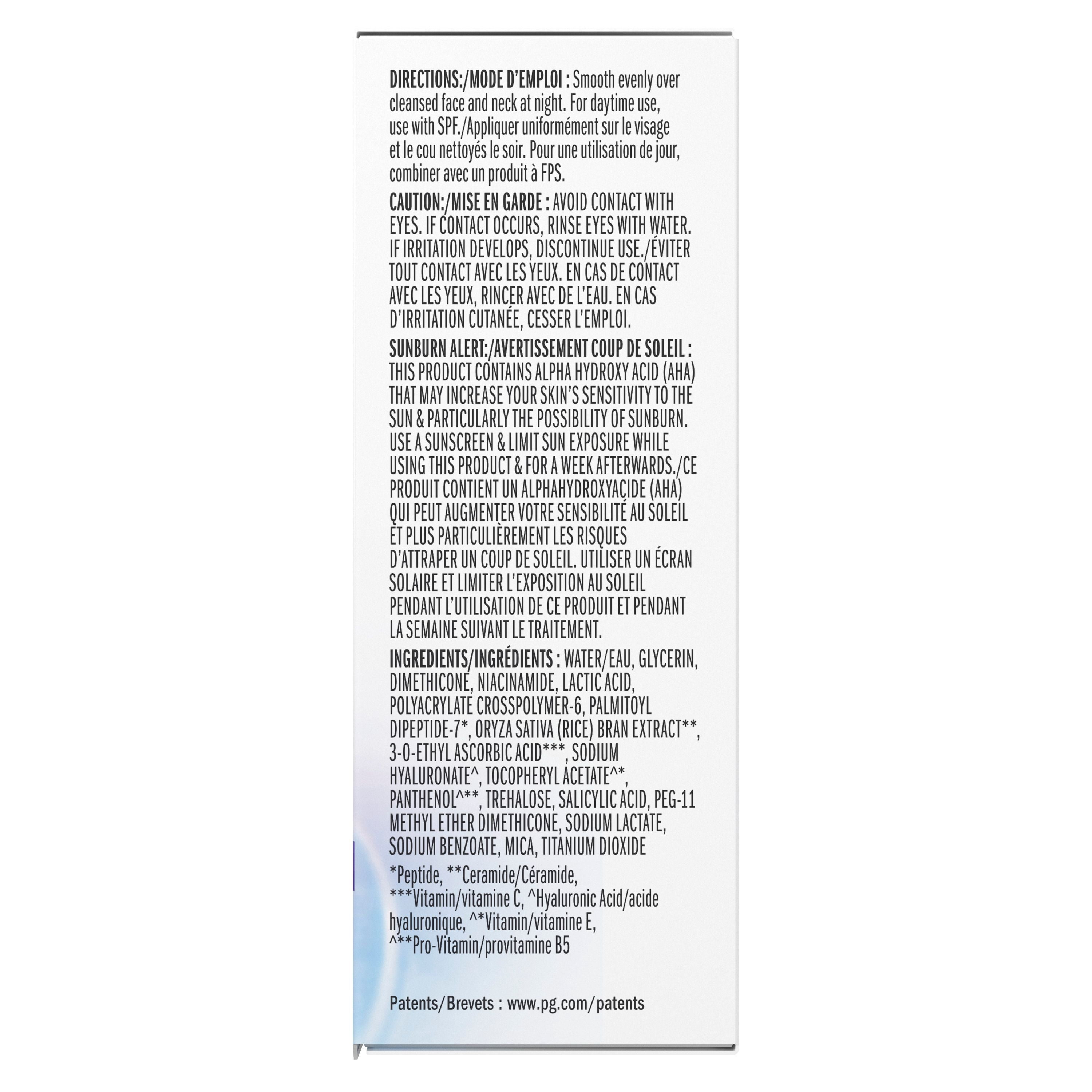 Olay Super Serum Night Repair 5-in-1 Lightweight Skin Cell Renewing Face Serum, Wrinkle Correcting Skin Care Treatment with Salicylic Acid, Niacinamide, Lactic Acid, Glycerin, Peptide