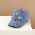 thumbnail image 2 of MIASHUI Kids Baseball Cap Toddler Embroidered Car Sun Hat Adjustable Trucker Hats,Sky Blue,2-8 Years, 2 of 6
