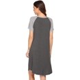 thumbnail image 5 of Chemise de Nuit 3 en 1 pour Accouchement/travail/allaitement, Robe de Maternité/hôpital pour Femmes/vêtement de Nuit pour l'Allaitement, 5 of 5